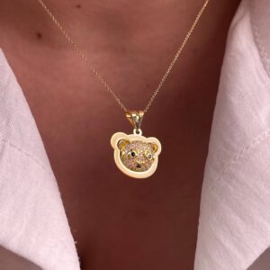 پلاک طرح سوارسکی تدی